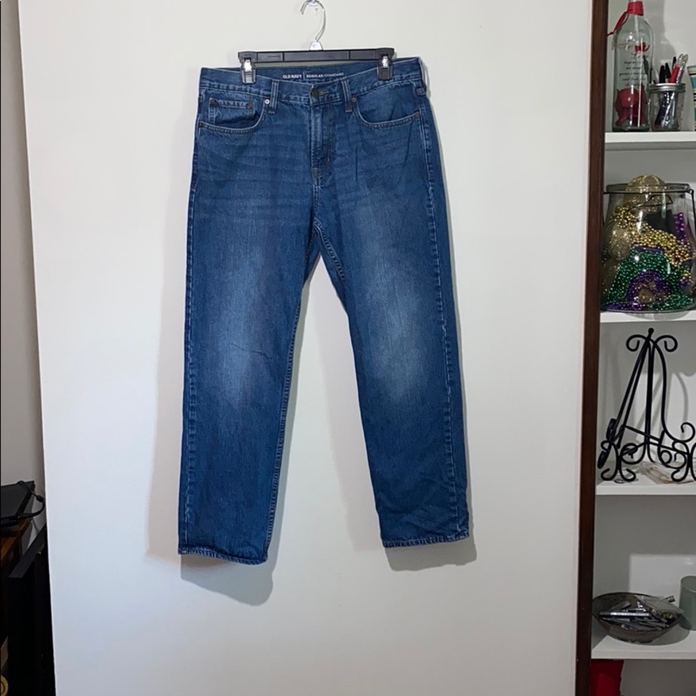 Medium-Washed Jeans
